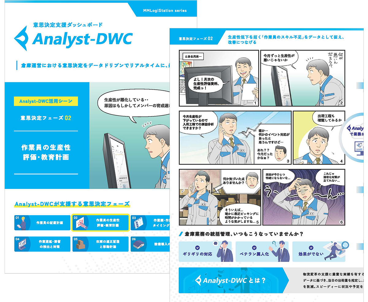 「作業員の生産性評価・教育計画」編